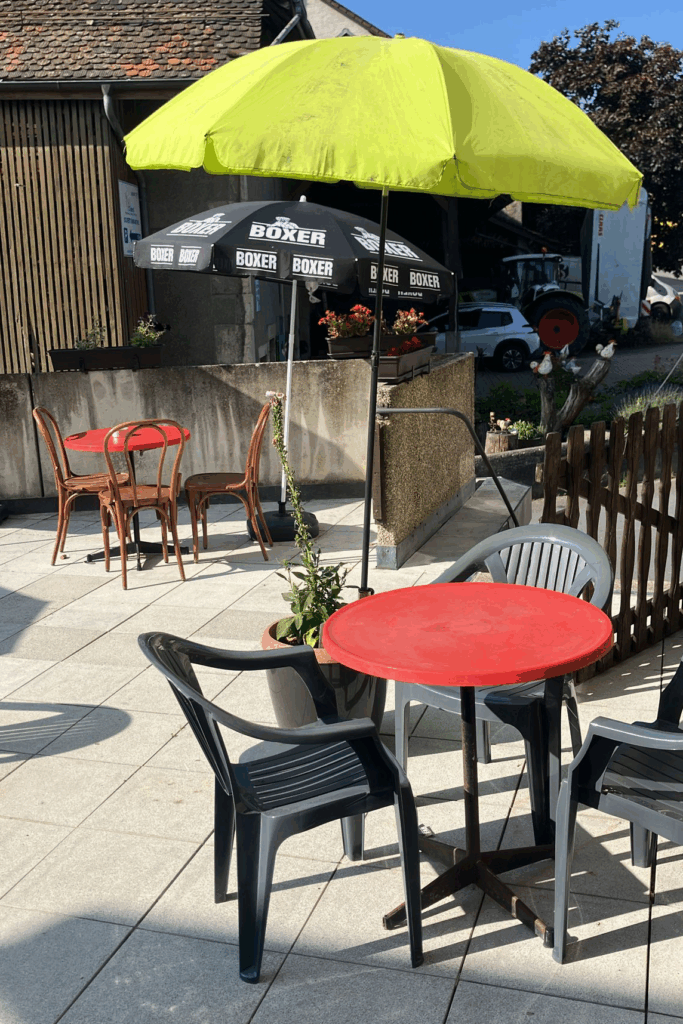 Terrasse de l'Hôtel de France Restaurant di Giuseppe Turco, pizzeria à Cuarnens